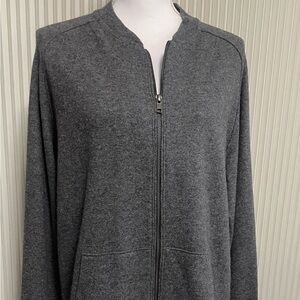 Nordstrom Gray Sweater Jacket